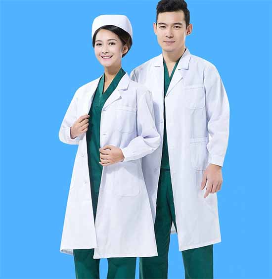 Áo Blue cho bác sỹ, y sỹ may theo yêu cầu 01