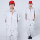 Quần áo công nhân xám trắng
